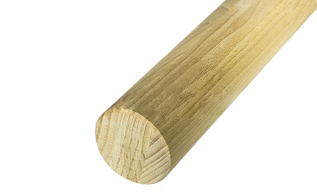 Поручень деревянный из Бука Ø49 мм 2,0 м Эконом Ф-1620