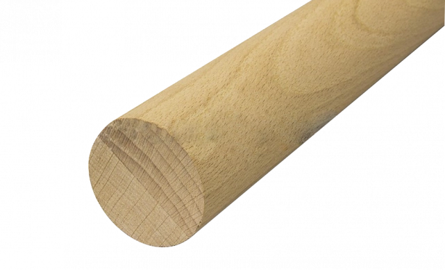 Поручень деревянный из Бука Ø50мм - 2,0 м Премиум Ф-1612
