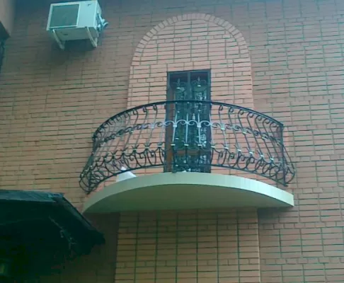 Кованые ограждения балконов - №9