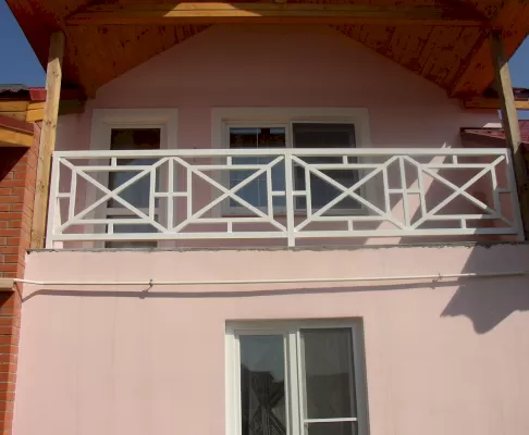 Кованые ограждения балконов - №17
