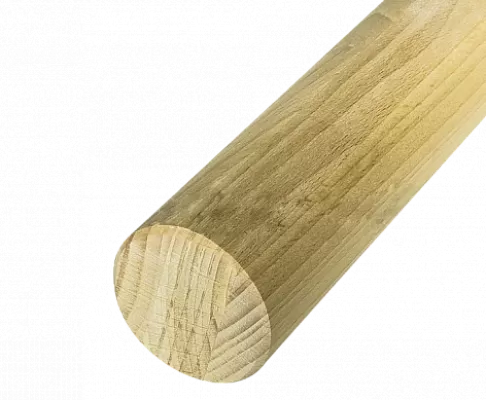 Поручень деревянный из Бука Ø49 мм 3,0 м Эконом Ф-1621