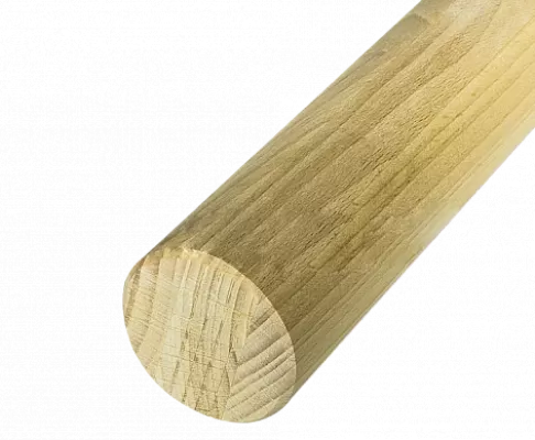 Поручень деревянный из Бука Ø49 мм 2,0 м Эконом Ф-1620