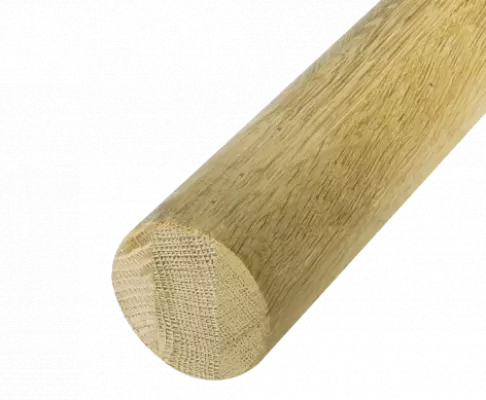 Поручень деревянный из Дуба Ø50 мм 3,0 м Эконом Ф-1671