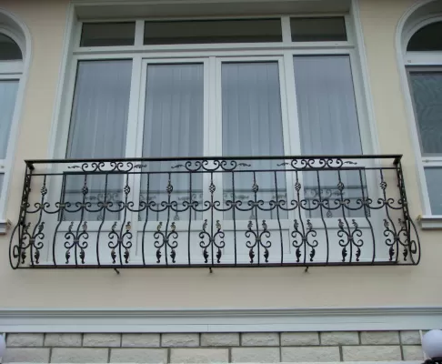 Кованые ограждения балконов - №10