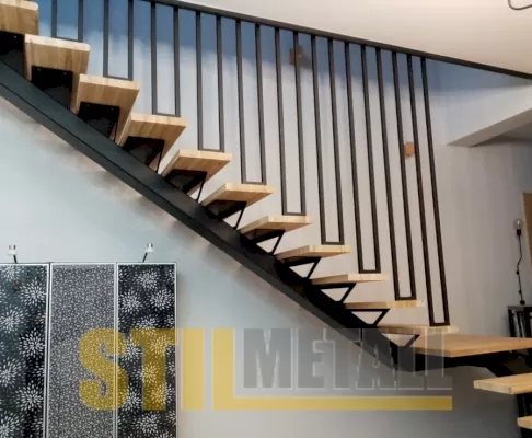 Перила для лестниц из металла ПЛМ №4