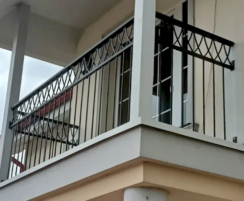 Кованые ограждения балконов - №33