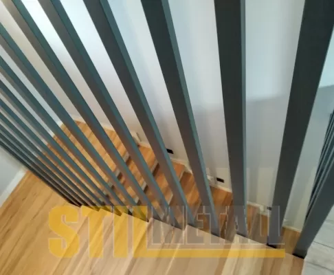 Перила для лестниц из металла ПЛМ №3