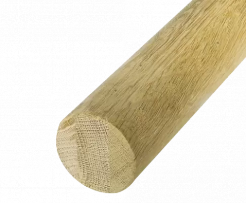 Поручень деревянный из Дуба Ø49 мм 2,0 м Эконом Ф-1670
